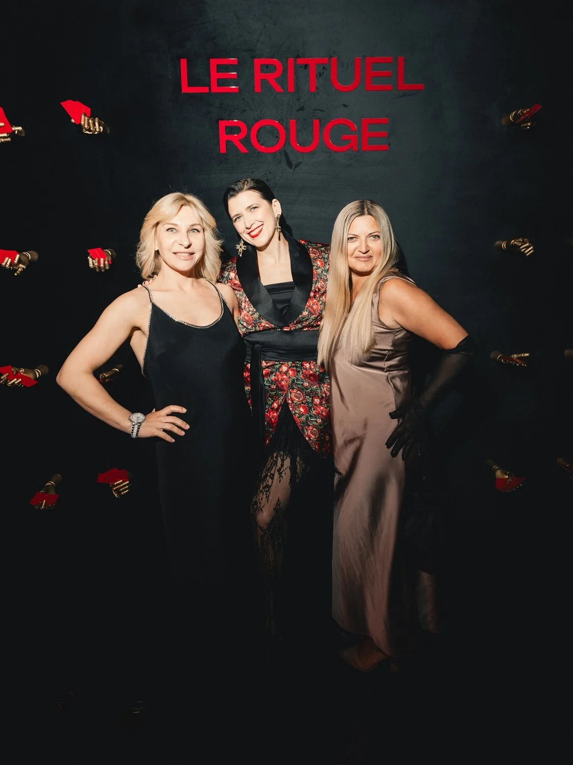 Гости иммерсивного вечера LE RITUEL ROUGE