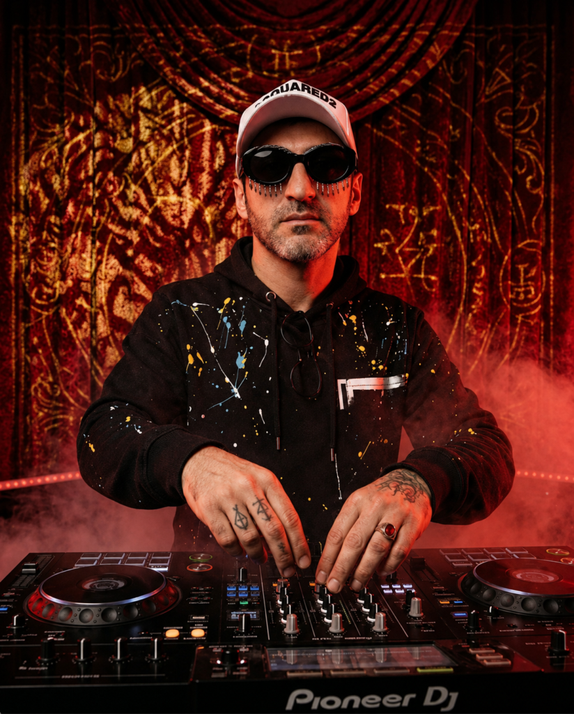 DJ Kroyan за пультом на LE RITUEL ROUGE