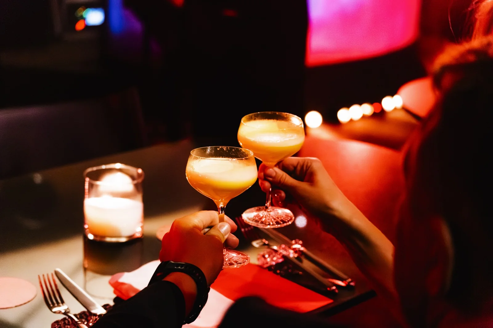 Cocktails at the event